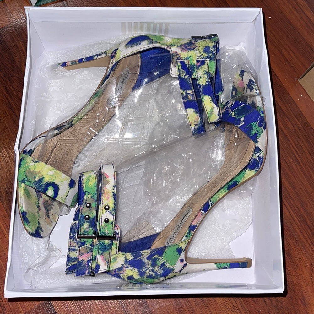 Steve Madden Kayla's Floral Ankle Strap Sandal